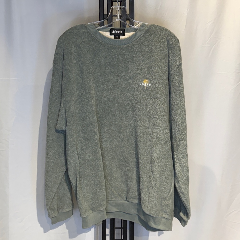 Ashworth Olive Green Crewneck Men's Sweater‎